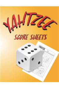 Yahtzee Score Book