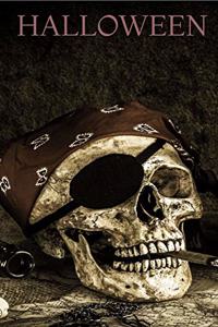 Halloween, Skull Notebook, Memory Book to Write or Draw , 6x9, 100 Beautiful Pages, Notes, Journal, Memory Book