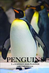 Penguins 5 x 8 Weekly 2020 Planner