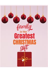 Family is the greatest Christmas gift