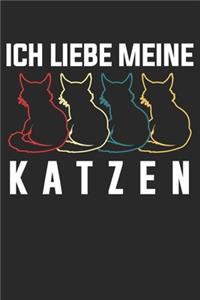 Ich liebe meine Katzen