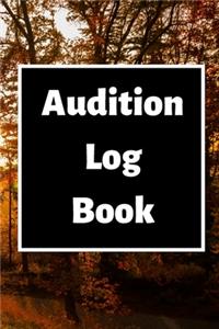 Audition Log Book