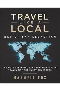 Travel Like a Local - Map of San Sebastian