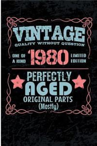 Vintage Quality Without Question One of a Kind 1980 Limited Edition Perfectly Aged Original Parts Mostly