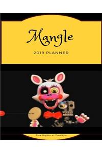 Mangle 2019 Planner Five Nights at Freddy's: Calendar, Journal, Diary