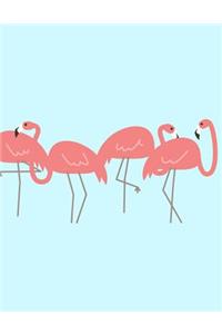 Cornell Notebook Flamingo
