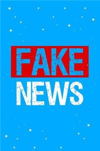 Fake News Costume Journal Notebook