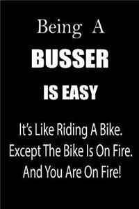 Being a Busser Is Easy