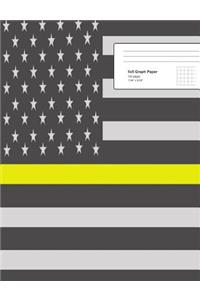 Thin Yellow Line Composition Notebook