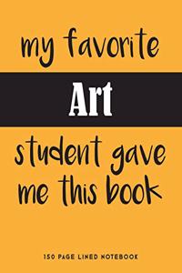 My Favorite Art Student Gave Me This Book