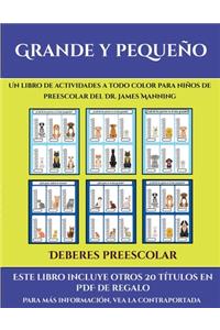 Deberes preescolar (Grande y pequeño)