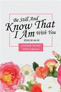 Gratitude Journal With Scriptures PSALM 46
