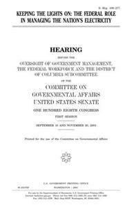 Keeping the Lights on