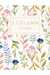 3 Column Ledger