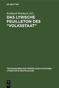 Lyrische Feuilleton des 