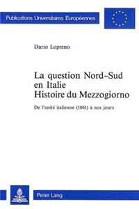 La Question Nord-Sud En Italie