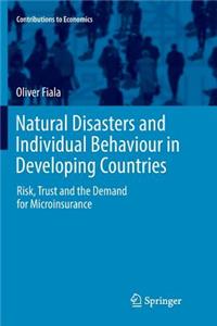 Natural Disasters and Individual Behaviour in Developing Countries