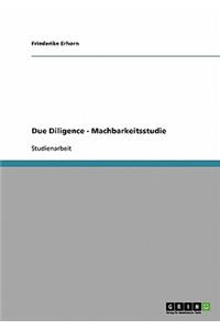 Due Diligence - Machbarkeitsstudie
