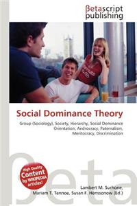 Social Dominance Theory