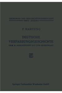 Deutsche Verfassungsgeschichte Vom 15. Jahrhundert Bis Zur Gegenwart