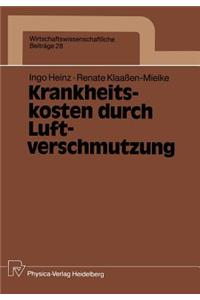 Krankheitskosten durch Luftverschmutzung