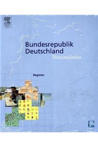 Nationalatlas Bundesrepublik Deutschland - Register