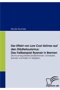 Der Effekt von Low Cost Airlines auf den Städtetourismus