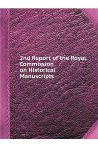 2nd Report of the Royal Commission on Historical Manuscripts
