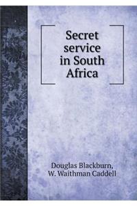 Secret service in South Africa