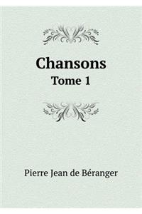 Chansons Tome 1