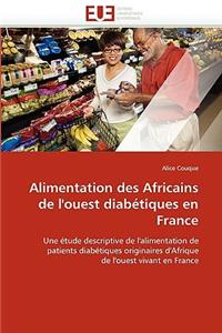 Alimentation Des Africains de l''ouest Diabétiques En France