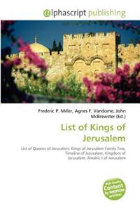 List of Kings of Jerusalem