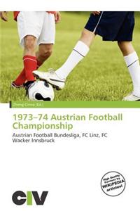1973-74 Austrian Football Championship