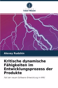 Kritische dynamische Fähigkeiten im Entwicklungsprozess der Produkte