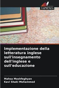 Implementazione della letteratura inglese sull'insegnamento dell'inglese e sull'educazione