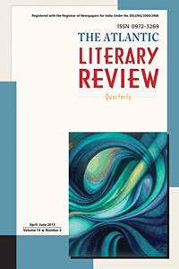 The Atlantic Literary Review, April-June 2013 Volume 14 Number 2