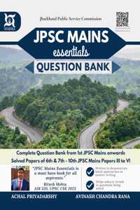 JPSC Mains Essential Question Bank English Edition