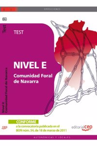 Comunidad Foral de Navarra Nivel E. Test (Coleccion 1616) (Spanish Edition)