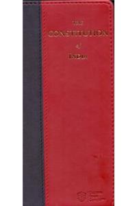 CONSTITUTION of India (Coat-Pocket Edition)