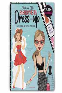 Stick and Style Fashionista Dress-up Stickers Activity Book (Edition1)