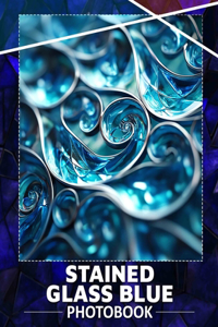 StaIned Glass Blue Photo Book