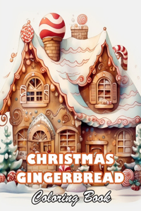 Christmas Gingerbread Coloring Book