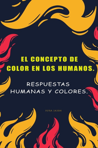 concepto de color en los humanos.