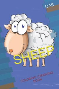 Sheep: Coloring / Drawing Book