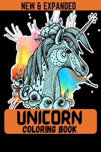 Unicorn Coloring Book (New & Expanded)