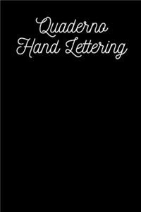 Quaderno Hand Lettering