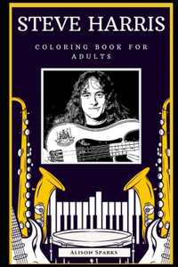 Steve Harris Coloring Book for Adults