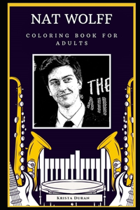 Nat Wolff Coloring Book for Adults