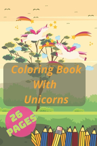 Coloring Book With Unicorns