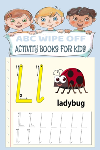 ABC wipe off activity books for kids